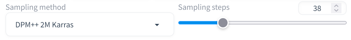 img2img Sampling Methode