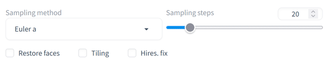 Stable Diffusion Sampling Method